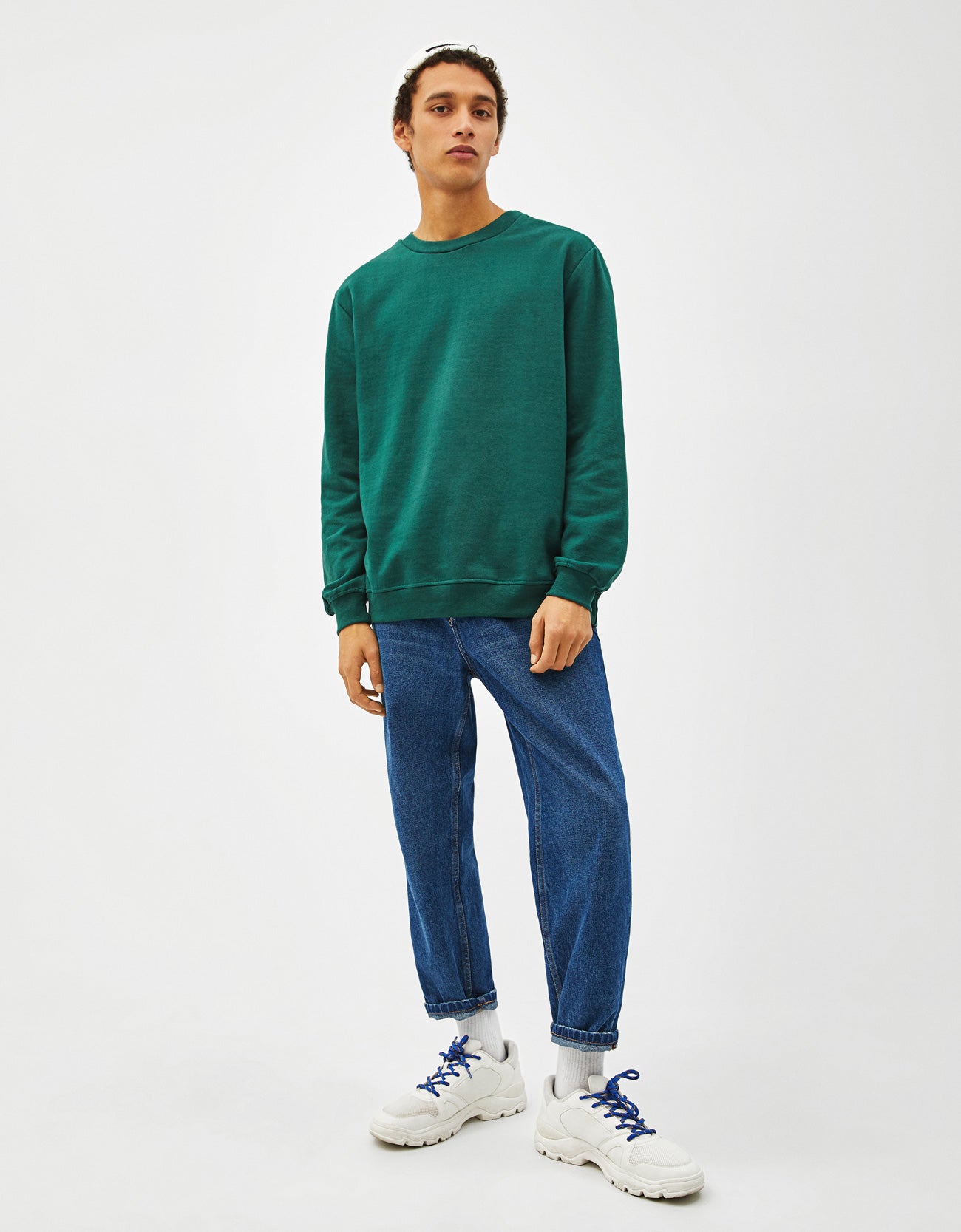 Crew neck sweatshirt