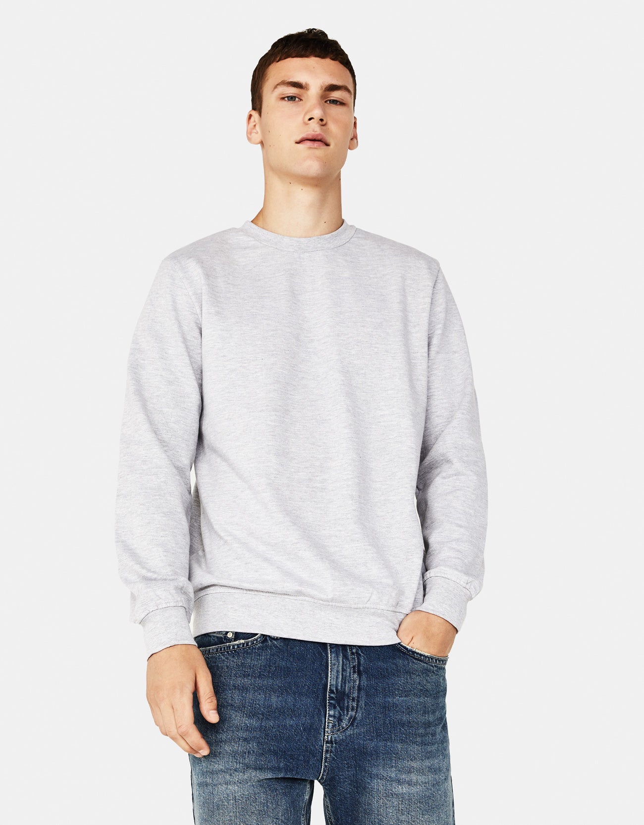 Crew neck sweatshirt