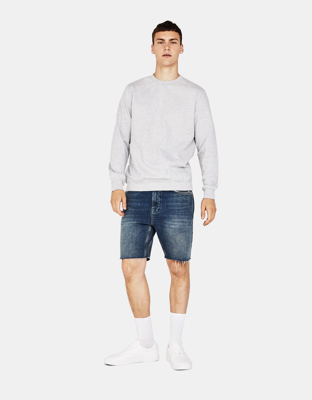 Crew neck sweatshirt