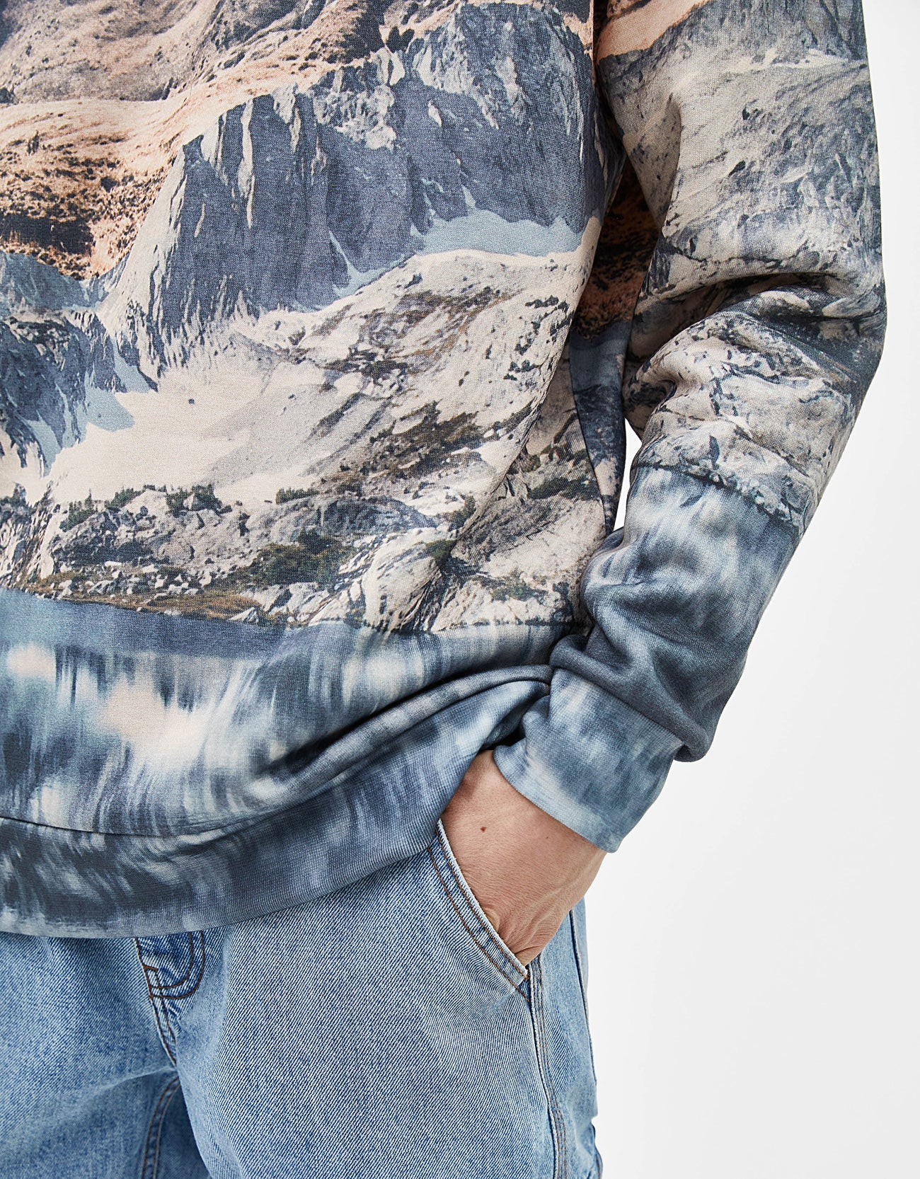 Sweatshirt with photo print