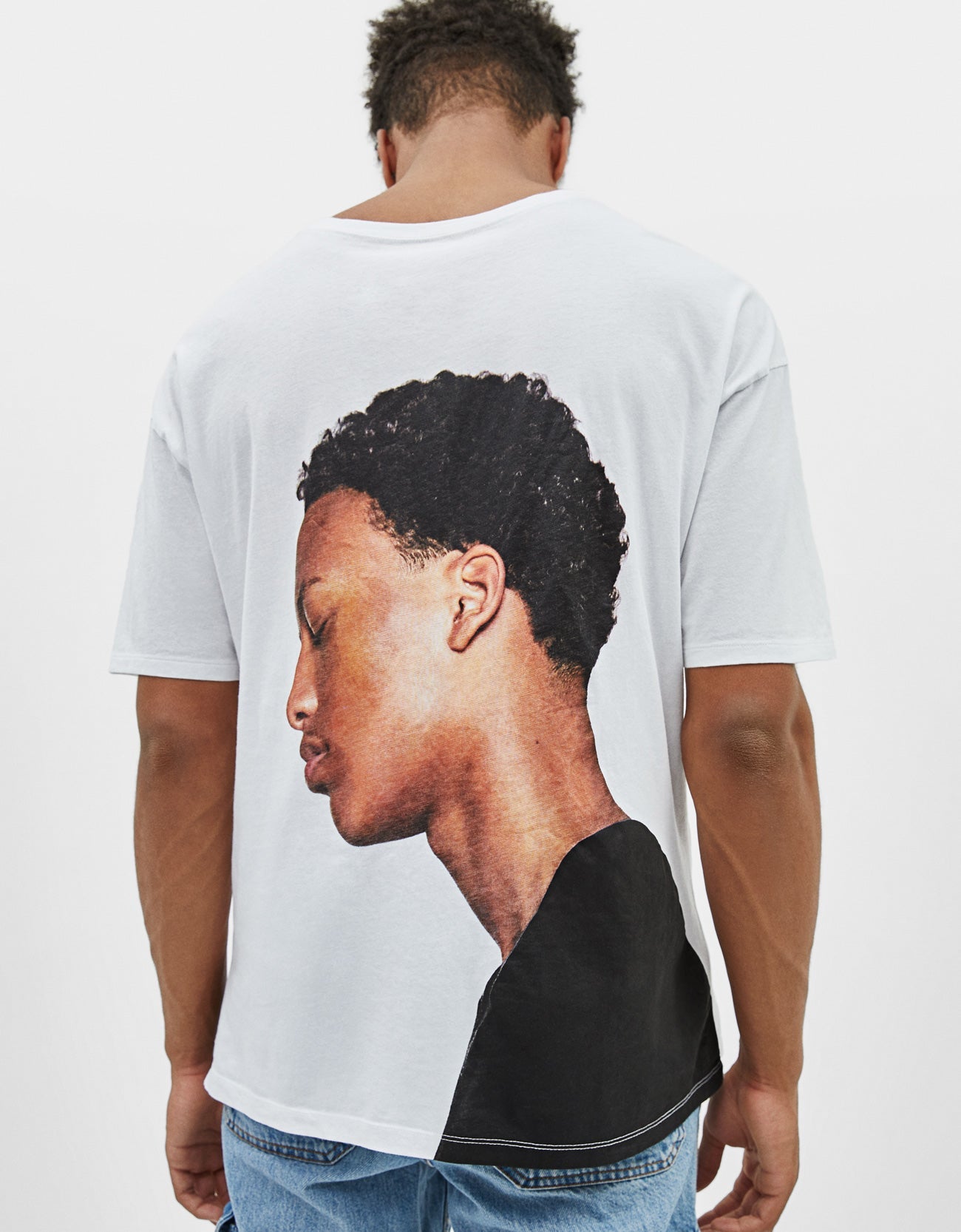 Oversized short sleeve T-shirt