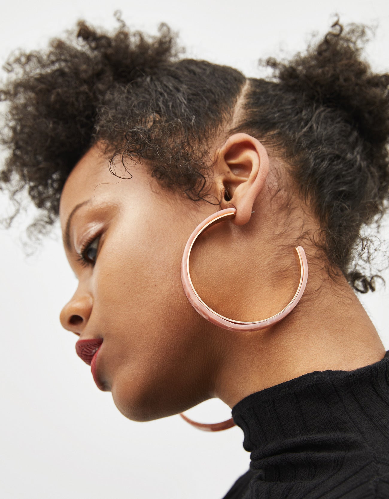 Hoop earrings