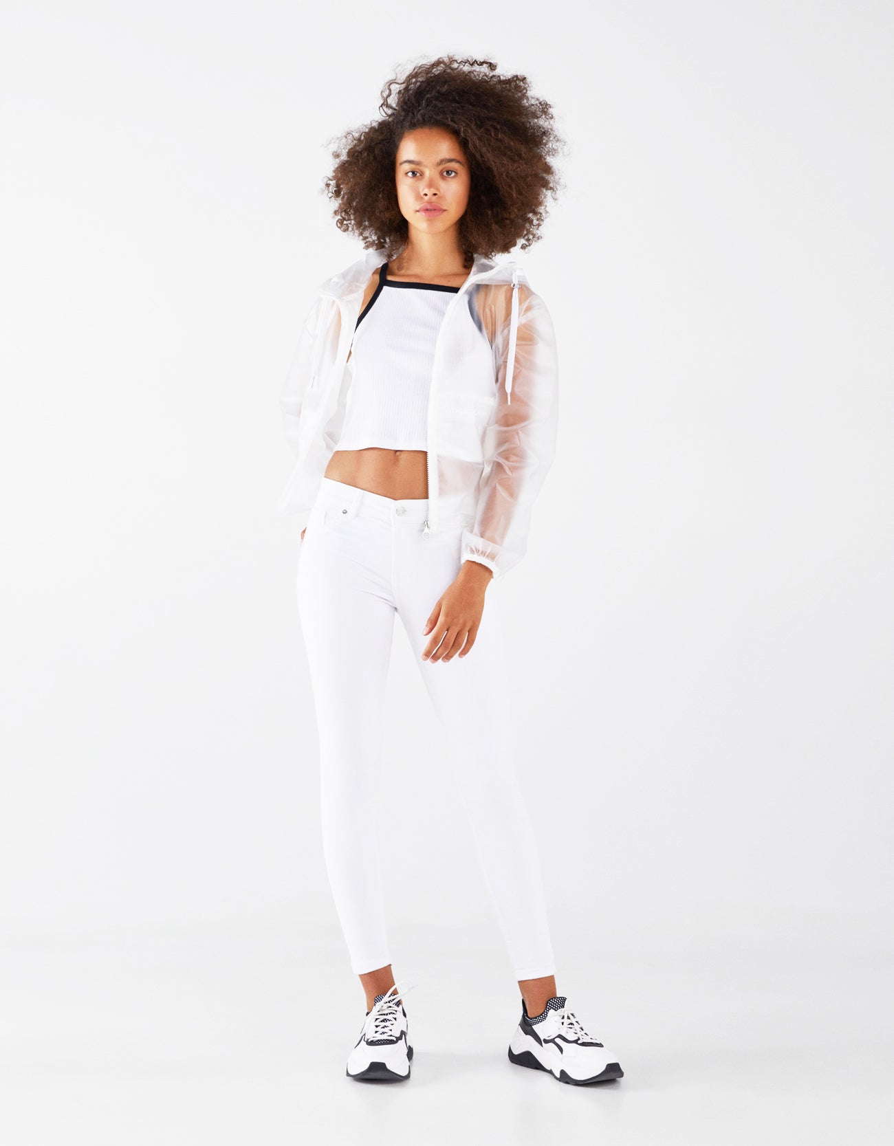 Push up low rise jeans