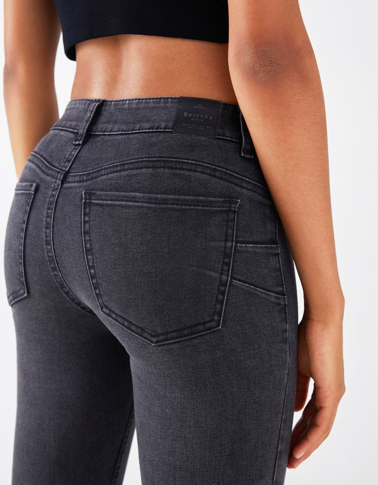Push up low rise jeans