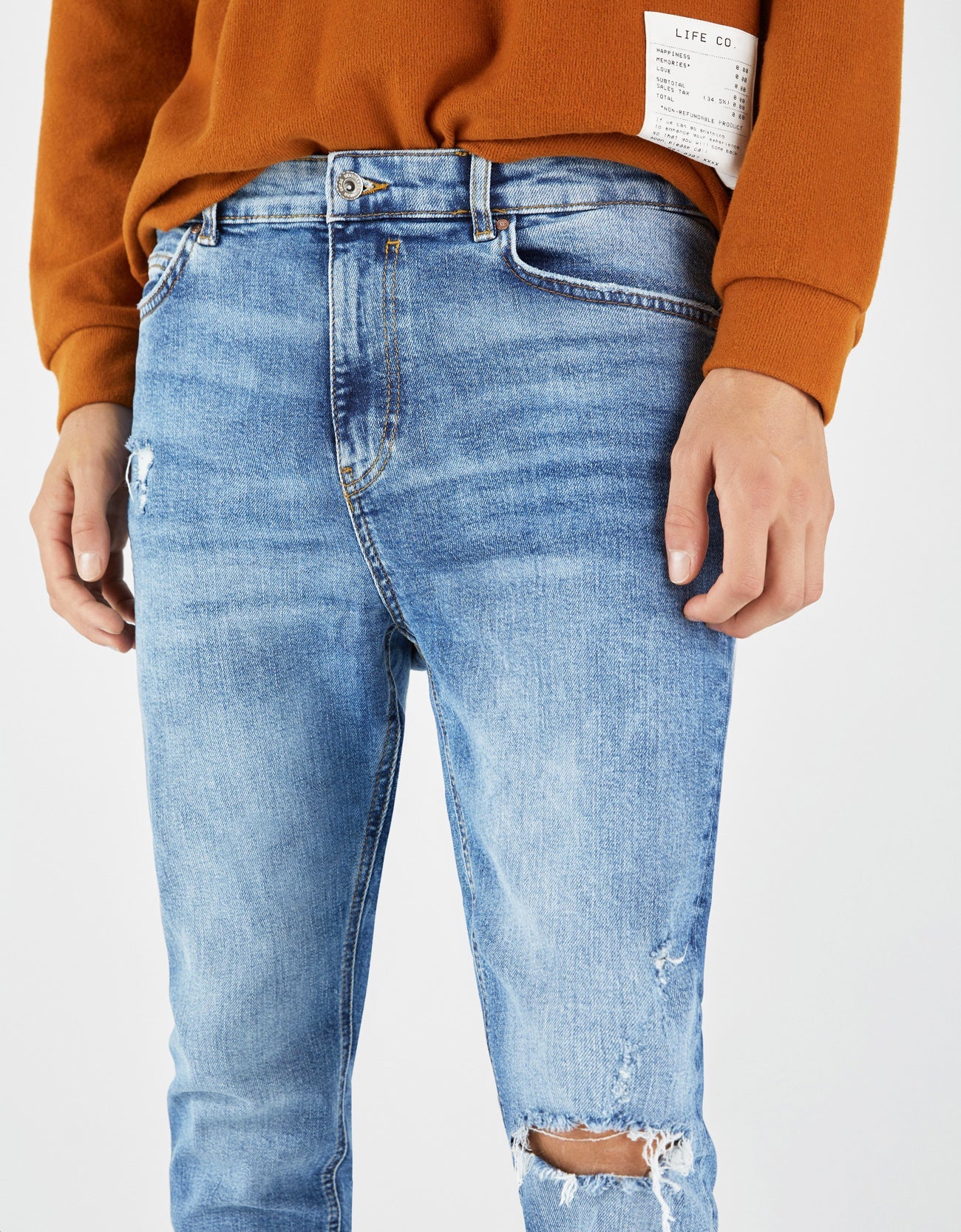 Carrot fit jeans