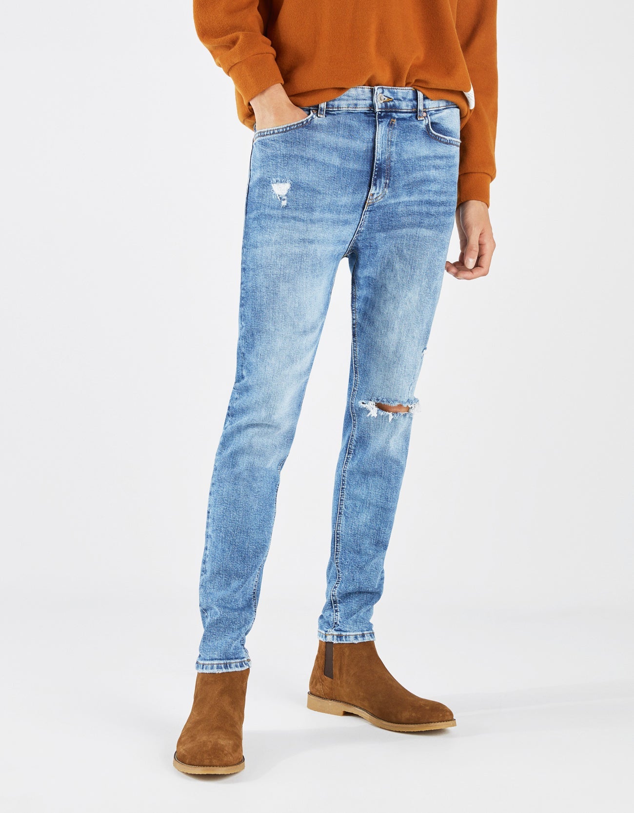 Carrot fit jeans
