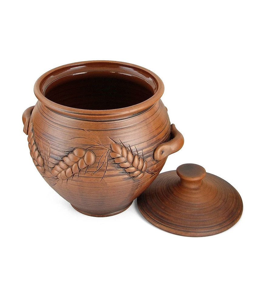 Pottery Casserole Handmade Pot