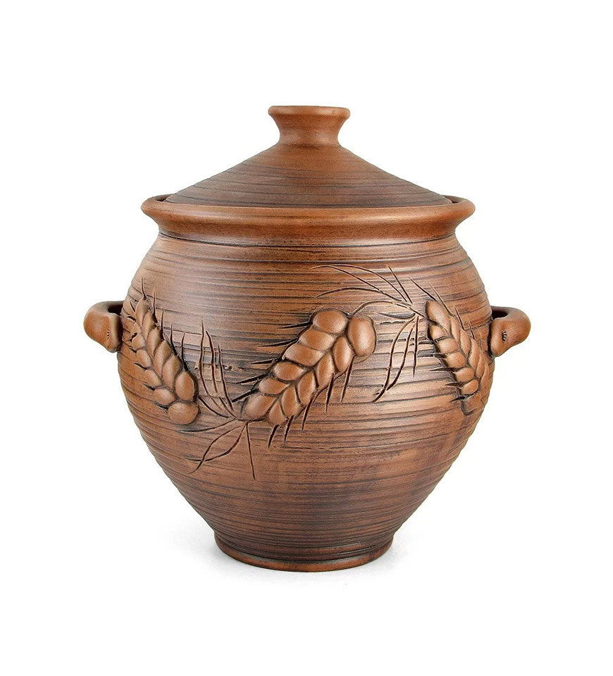 Pottery Casserole Handmade Pot