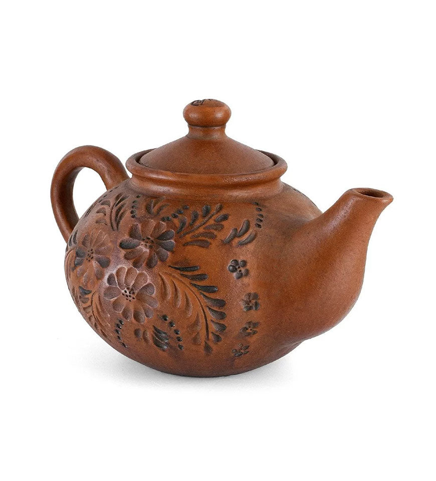 Handmade Ceramic Teapot with Infuser
