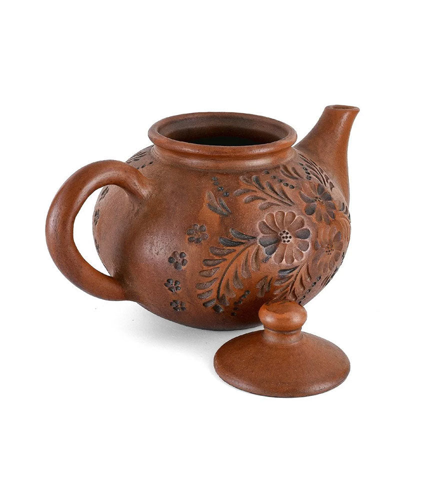 Handmade Ceramic Teapot with Infuser