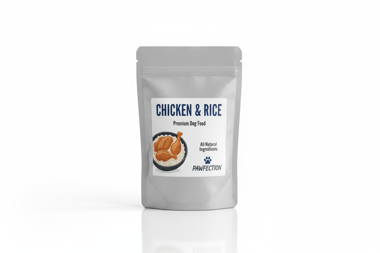 Chicken & Rice Crunch Kibble - Dog Food