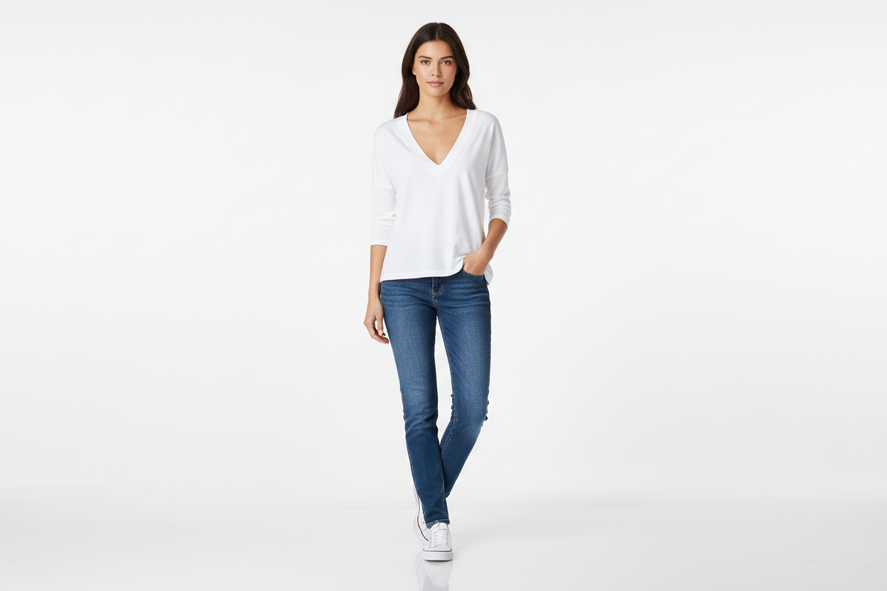 Front V-Neck