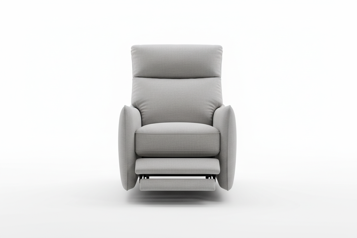Soft Grey Recliner