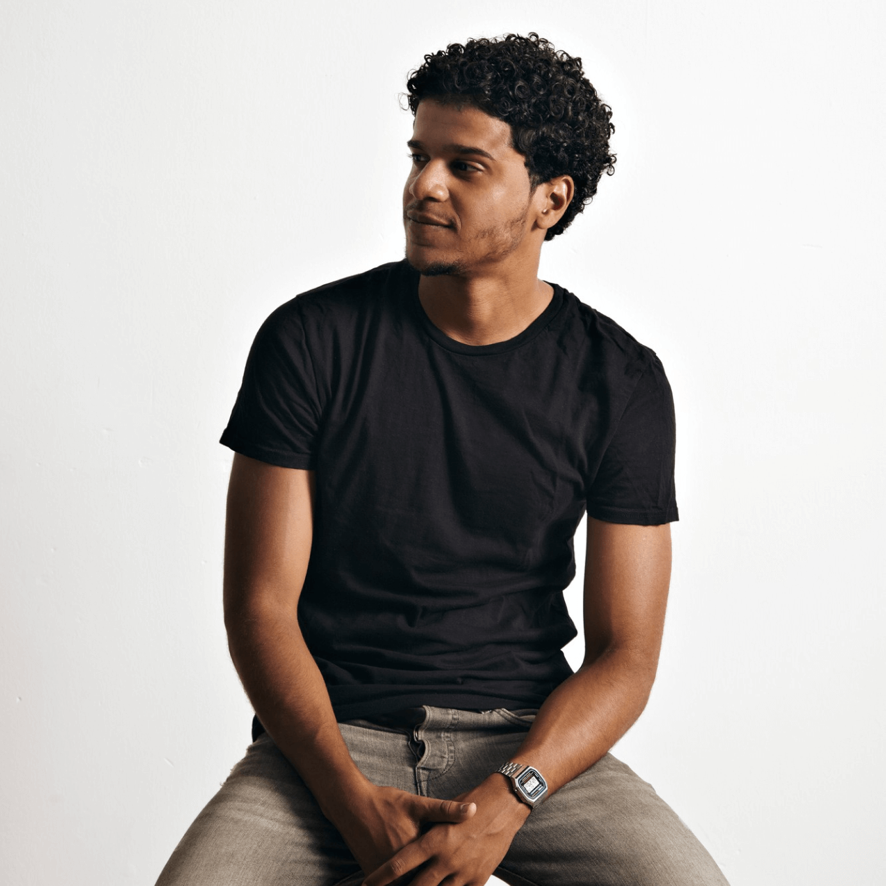 OVERSIZED TEE - BLACK