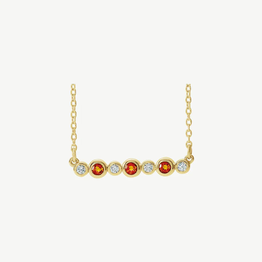 Necklace/Pierced Earrings Set