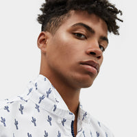 Regular fit long shirt