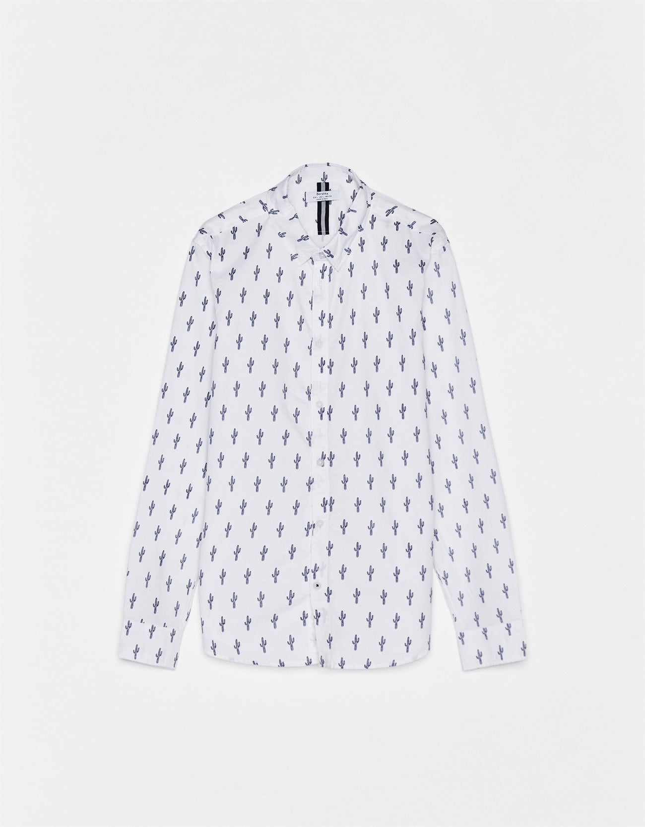 Regular fit long shirt