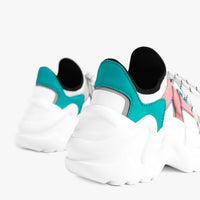 Multicoloured technical trainers