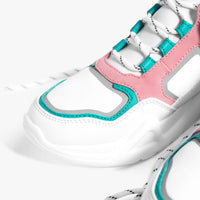Multicoloured technical trainers