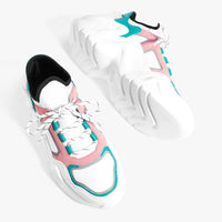 Multicoloured technical trainers