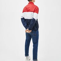 Thin colour block jacket