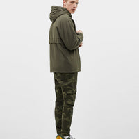 Pouch pocket puffer jacket