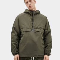 Pouch pocket puffer jacket