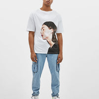 Oversized short sleeve T-shirt