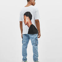 Oversized short sleeve T-shirt