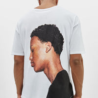 Oversized short sleeve T-shirt