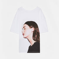 Oversized short sleeve T-shirt
