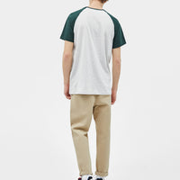 Raglan baseball-style T-shirt