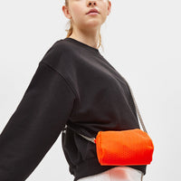 Neon bag with chain strap