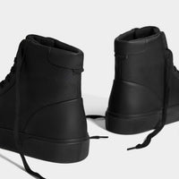 Mens high-top trainers with broguing
