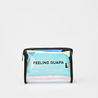 Iridescent toiletry bag