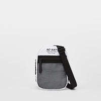 Pouch bag with slogan print