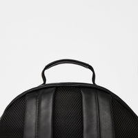 Faux leather backpack