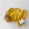 Embroidered Cute Bear - Baby Wear Set