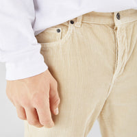 Slim fit corduroy carrot trousers
