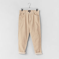Slim fit corduroy carrot trousers