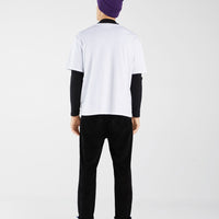 Slim fit corduroy carrot trousers