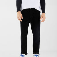 Slim fit corduroy carrot trousers