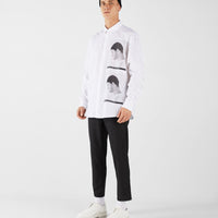 Oversized printed shirt