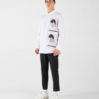 Oversized printed shirt
