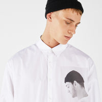 Oversized printed shirt