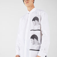 Oversized printed shirt