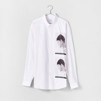 Oversized printed shirt