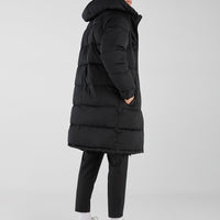 Puffer hooded coat
