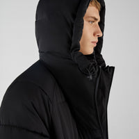 Puffer hooded coat