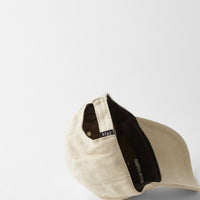Faux suede cap